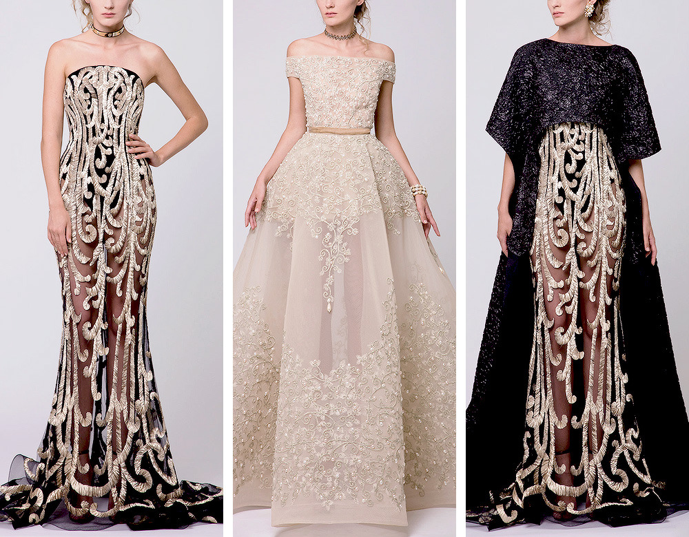 evermore-fashion:  Azzi &amp; Osta “Promises of Dawn” Fall 2017 Haute Couture