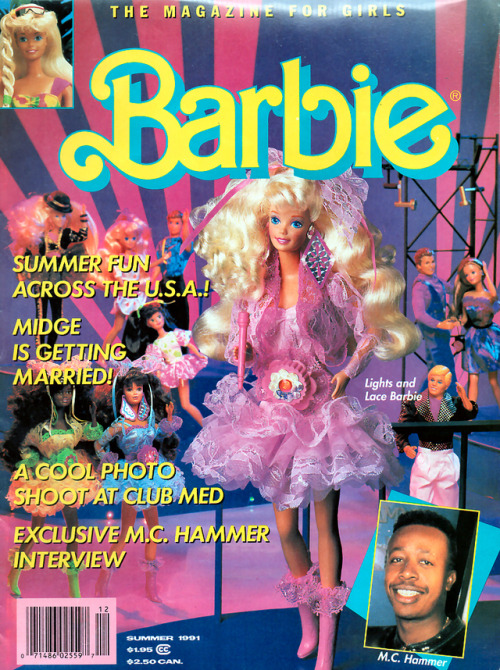 honeybeeshepherd: Various Barbie: The Magazine for Girls covers, 1986-1993 (x)