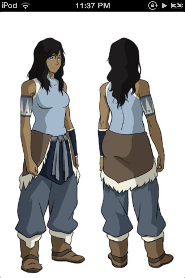 korras-legendary-locks:  Guys. It’s korra with her hair down. My bby looks so gorgeous.