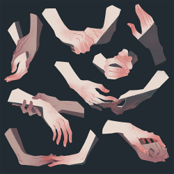 vivtanner:Hand studies of @p-kom‘s Dunant and my Ionel.