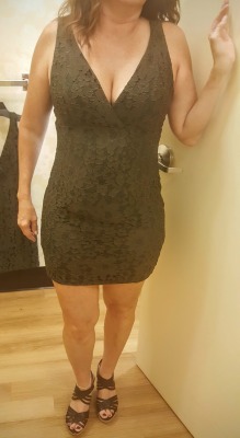 txryan77:  Wife trying on dresses