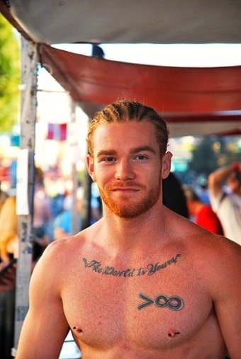 nocityguy:     Corn-Fed Farmers, Country men, Cowboy’s, and more.    Be Sure to Follow Me at: http://nocityguy.tumblr.com          I love me a white boy with corn rows - even better when he’s ginger :D
