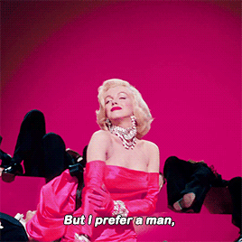 blondiedaily:Marilyn Monroe in Gentlemen Prefer Blondes (1953) dir. Howard Hawks