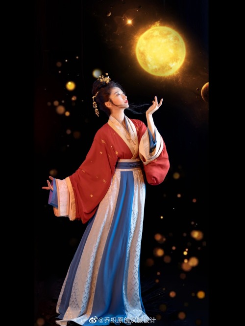 chinese hanfu by 乔织原创汉服设计