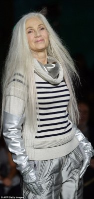 criic:  heofthetoast:  thranduilsgloriouseyebrows:  can we just take a moment to appreciate how badass these older models looked at the Jean Paul Gaultier show?   Respect 