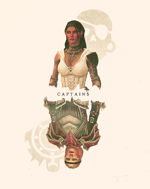 elaadens:Well “Captain”. Can I call you captain? You can call me captain.Isabela & Aveline for c