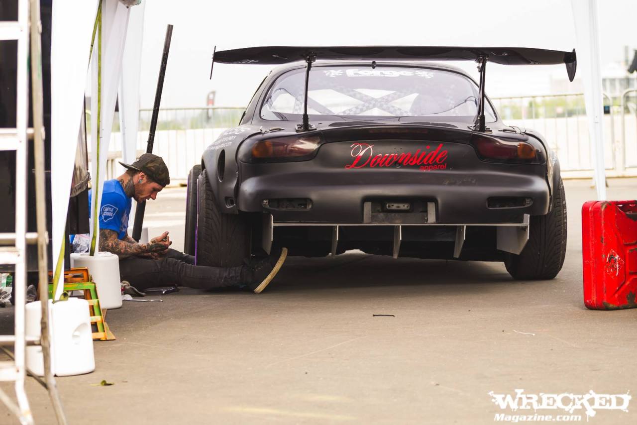 cars-food-life:  Just a man and his drift car. 