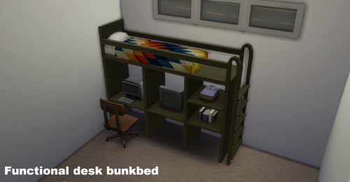 Functional bunkbed desk 2020Hello. I have finished this item. A functional multipurpose bunkbed desk