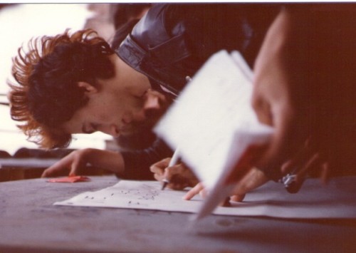 theunderestimator:  Italian punks attending The Clash gig in Piazza Maggiore, Bologna, June 1st 1980. (via) 