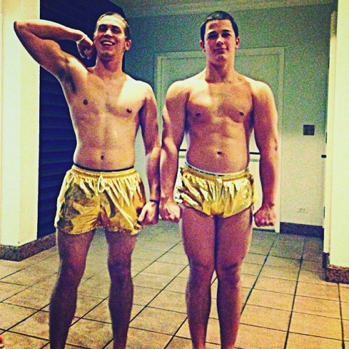 Porn nylonshortsen:  More gold shorts! photos