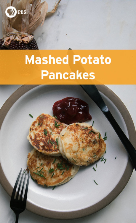 Mashed Potato Pancakes from PBS Food