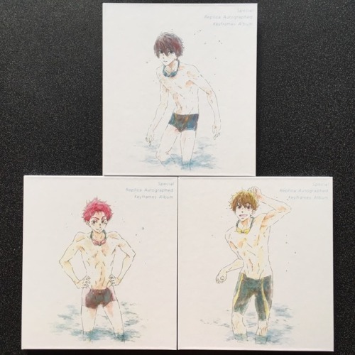 tehrisa: High Speed! -Free! Starting Days- Special Replica Autographed Keyframes Album These al