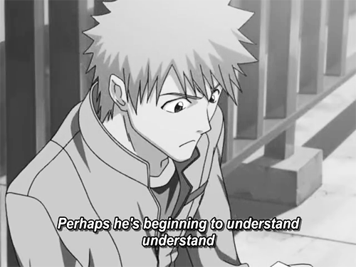 death-berry-xv: “I wonder how Rukia-chan is doing these days”- Keigo“Why are you bringing up Rukia now?”- Ichigo “Don’t you miss her?”- Keigo“Of course not”- Ichigo 