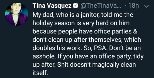 mirthfulrealist:pharmdup:I almost scrolled past this but my mom was a janitor too. PSA.PSA Just beca