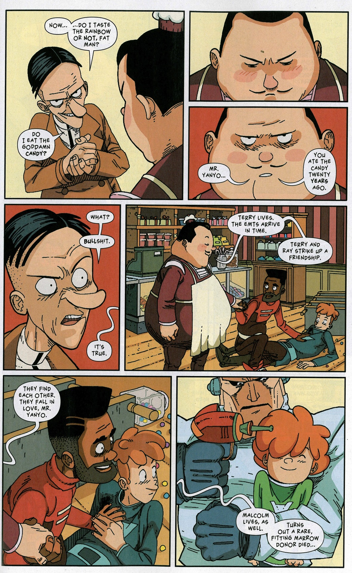 princessmarshmallow:  oestranhomundodek:  ohmagrathea:  Gail Simone’s short story