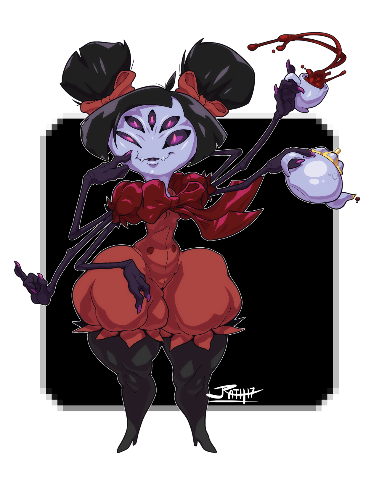 krimxonrage:  What the heck, Muffet, you’re gonna spill tea all of the place??—20170119,