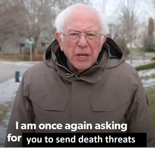 Bernie and his supporters whenever a union does not endorse him