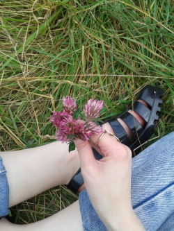 babeshaw:  We sat and we danced in a big field 