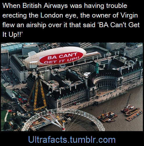 ultrafacts:Richard Branson (founder of Virgin Group) wrote:I think this has to be