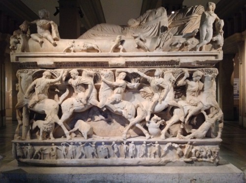 sedefscorner-blog: Sidamara Sarcophagus, Roman, 2nd half of 3rd c. AD, Konya, Istanbul Archaeology M