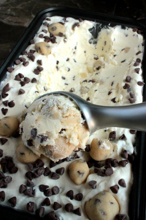 jlivingwell:Chocolate Chip Cookie Dough Ice Cream  🤤🤤🤤🤤🤤