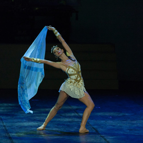 Aleksandra Mijalkova (Cleopatra) in Cleopatra, Macedonian Ballet, November 2016. © Macedonian Opera 