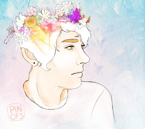 pinofs: with inspiration from @wiinterberries‘ beautiful fic wildflowers, it’s not quite