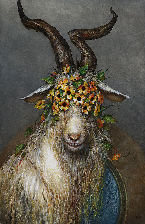 iopanosiris:     Black Eye’d Susie  by Esao Andrews     