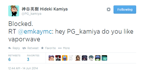 katbas:  neckbearcl:  some instances of kamiya interacting with fans on twitter       i dont know if this is collection is supposed to be complimentary or not. but him not wanting to deal with dumb bullshit is admirable. i appreciate his steel balls and
