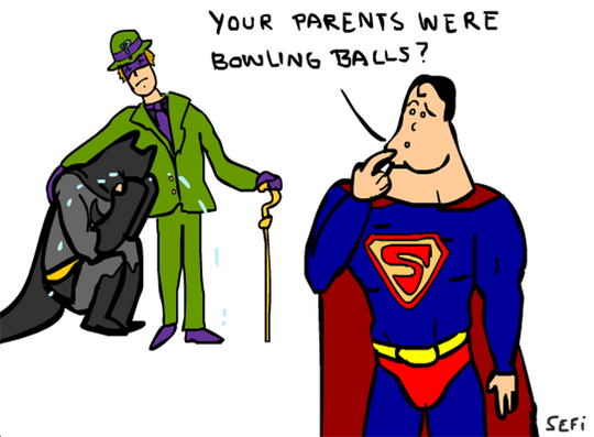 tastefullyoffensive:  (comic by @BatsVSupes​)