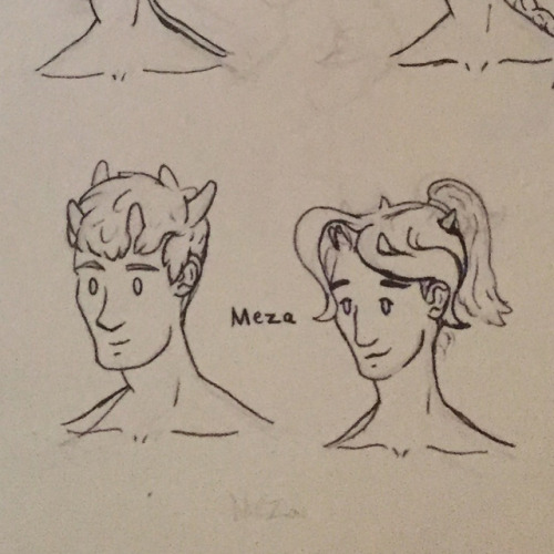 First Time Sharing These Humanoid Designs Just A Few Busts Showing Of "typical" Male And Female Of Each