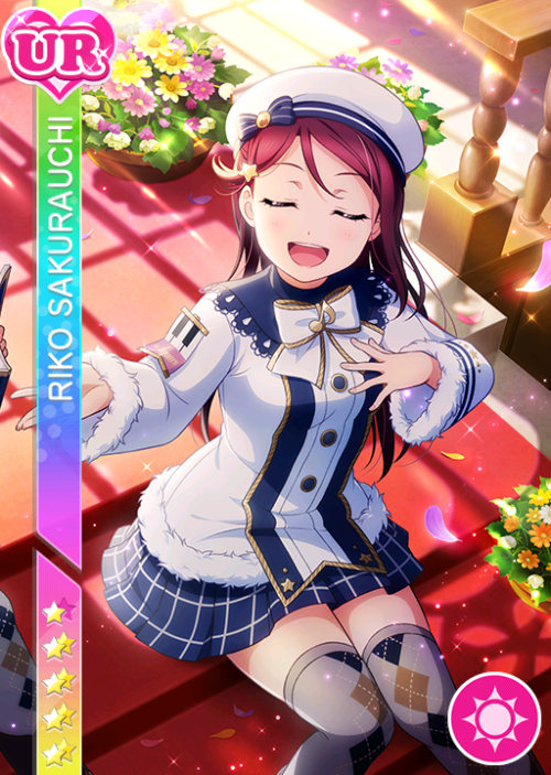 New “Christmas Part 2″ cards added to JP Aqours scoutingKurosawa Dia Cool SR &