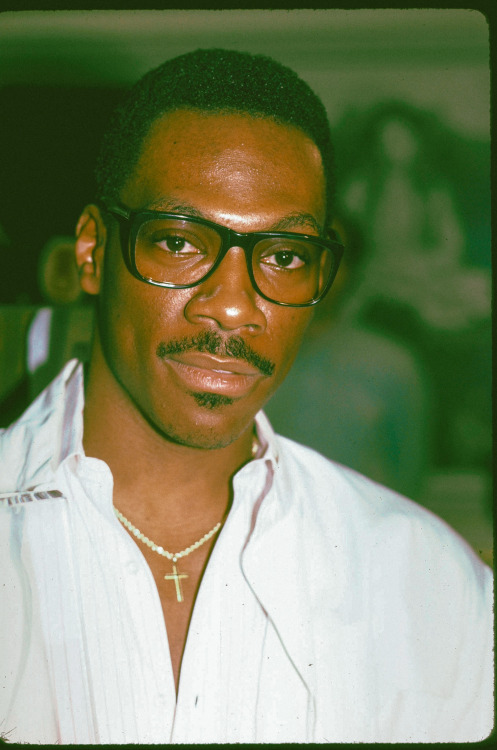 strappedarchives:    Eddie Murphy photographed by David Mcgough while attending an event in Los Angeles, CA - 1985  