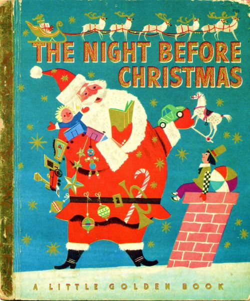 THE NIGHT BEFORE CHRISTMAS / 20by Clement C. Moore1946 edition illustrated by Cornelius DeWitt 1949 