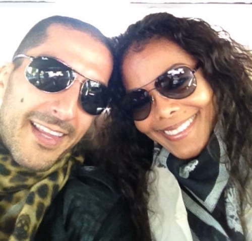 bwwm:   More of Janet and hubby, Wissam Al adult photos