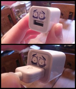 laughhard:  It’s more disturbing with the USB cable plugged in.