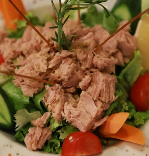 Tuna Salad With Tomatoes And Cucumber