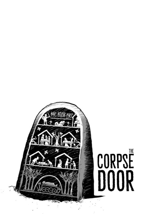 The Corpse Door Page 1. Updates every Tuesday - with a little bit of commentary over on the main sit