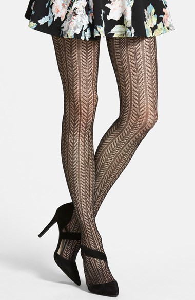 Pretty Polly ‘Pelerine’ Openwork Tights by Pretty Polly