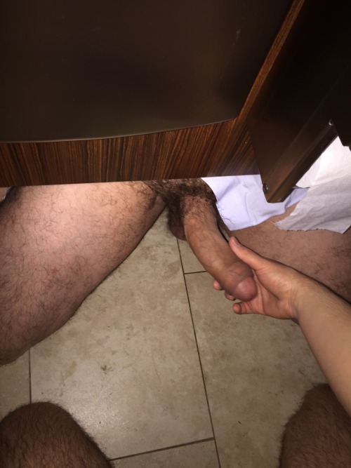 exhib214:  Scored some huge understall cock today!