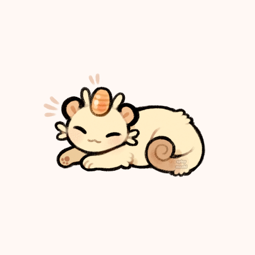 spicymochi:sleepy kitty