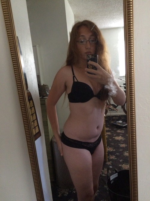 Porn Pics Morning panties~ Also, glasses cuz I’m