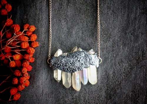 Yay! Finally uploaded some new handmade crystal necklaces on my Etsy ! 