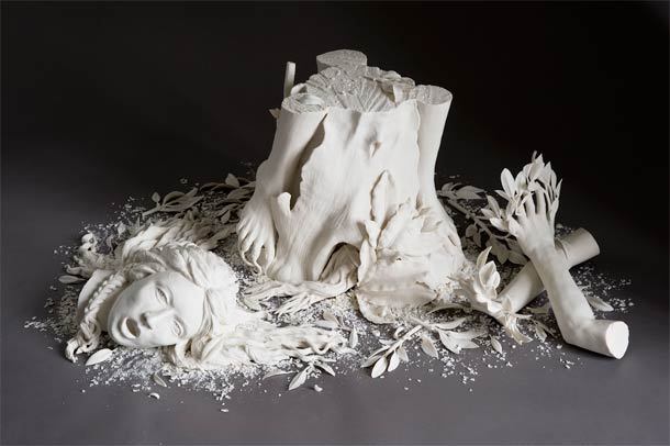 art-tension:    					Memento Mori – Amazing ceramics by  The Famous Artist Kate