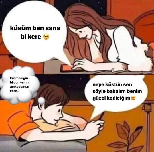 küsüm ben sana bi kere e...