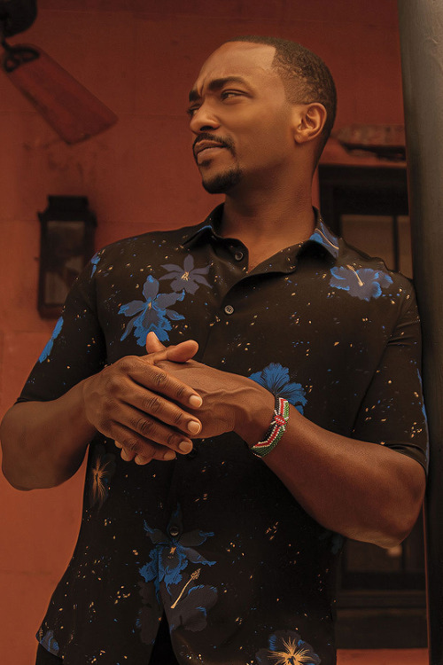 marveldaily: Anthony Mackie for Sharp Magazine (June 2021)