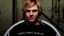  Do u know what? what? Normal people Scare me  