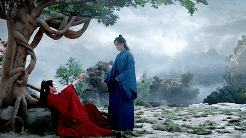 dragonsareawesome123:Zhou Zishu and Wen Kexing in every episode → Episode 35“Idiot, why are you here