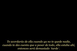 El tiempo sólo cura lo que ya no importa