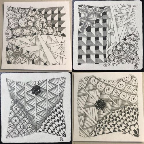 Twenty-Two Tremendously Terrific Techniques to Tipple Tiles – Zentangle